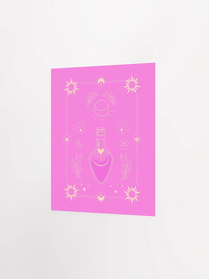 Pink Magic Potion Tarot Card Poster product image (2)