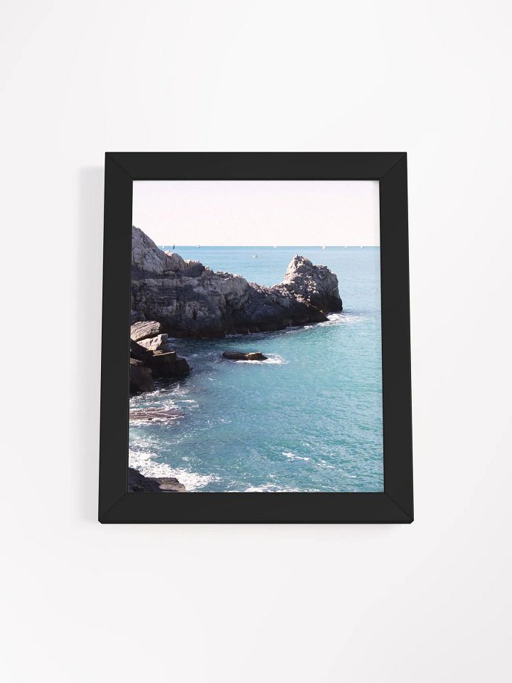 Porto Venere Liguria - Framed High-Quality Matte Poster product image (1)
