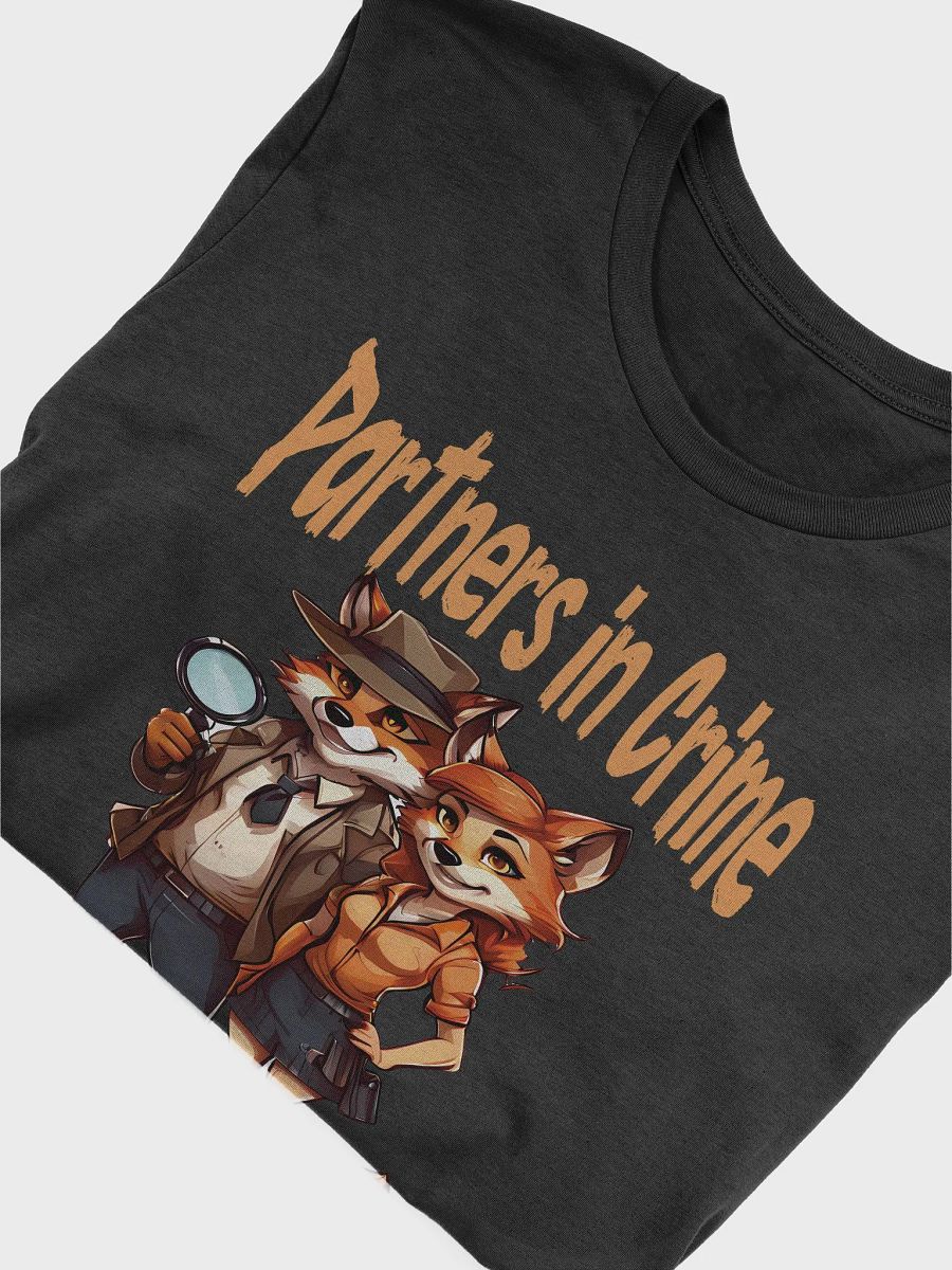 Partners in Crime T-Shirt - Stylish & Funny Couple's Bella Canvas 3001 Super Soft Tee product image (5)