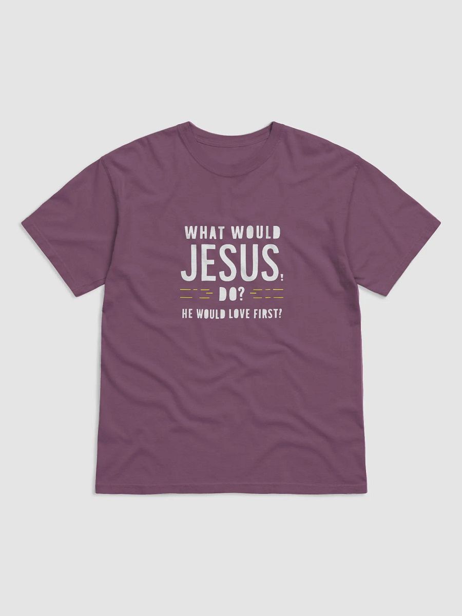 Spread Love, Wear Faith: What Would Jesus Do? Tee product image (2)