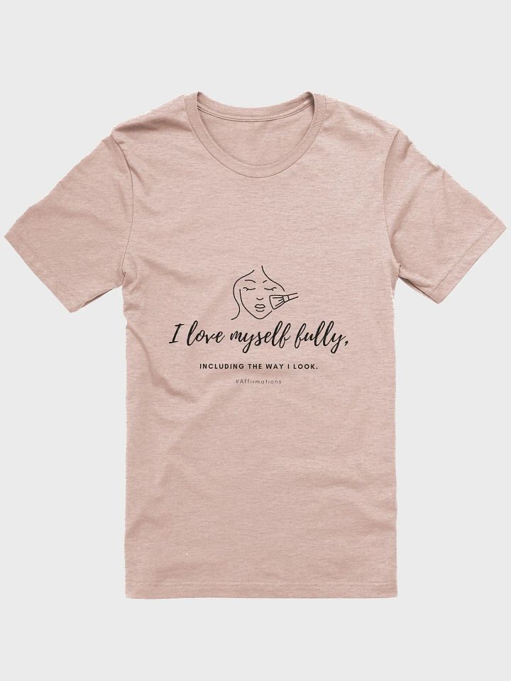 I love myself fully Dark Unisex Super soft T-Shirt product image (3)