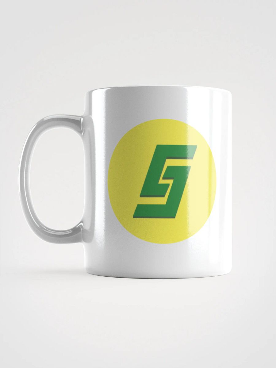 White GustyJ Logo Mug product image (18)