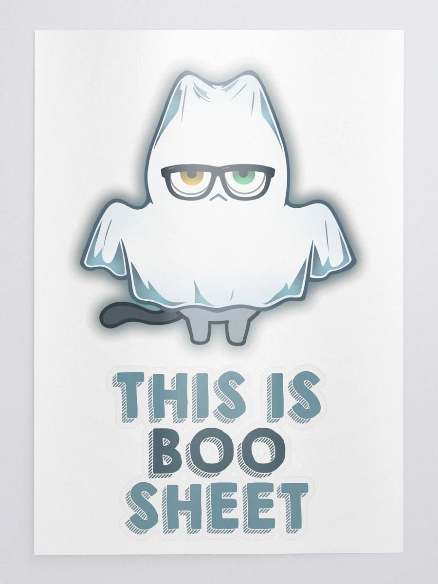 Boo Sheet Sticker product image (1)