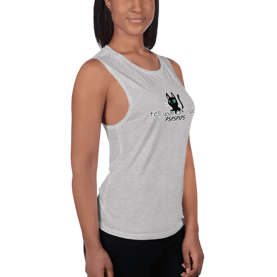 Tell Your Cat Women's Flowy Tank Top product image (3)
