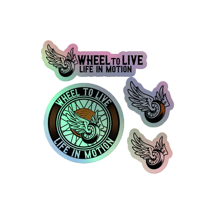 Wheel to Live Shiny Sticker Pack product image (1)
