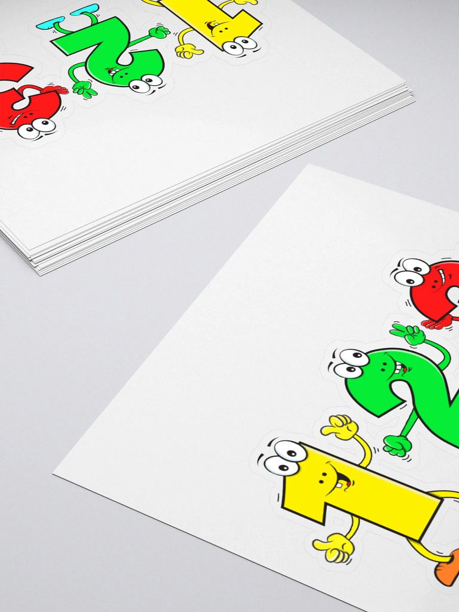 123 CARTOON CHARACTER STICKER product image (10)
