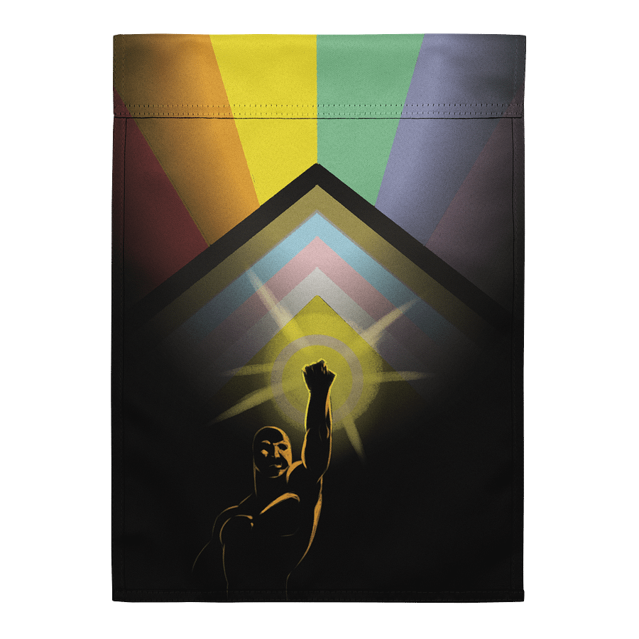 Fight with Pride Garden Flag product image (2)