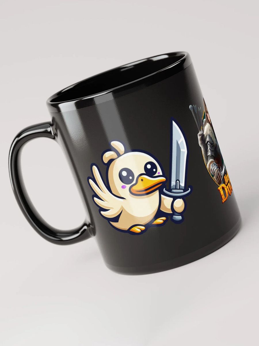 Duck Swordfight Glossy Mug product image (1)