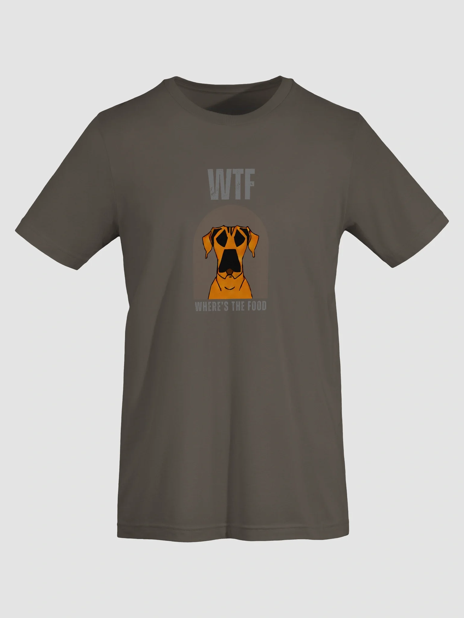 WTF - Where's The Food? Dog Illustration T-Shirt product image (7)