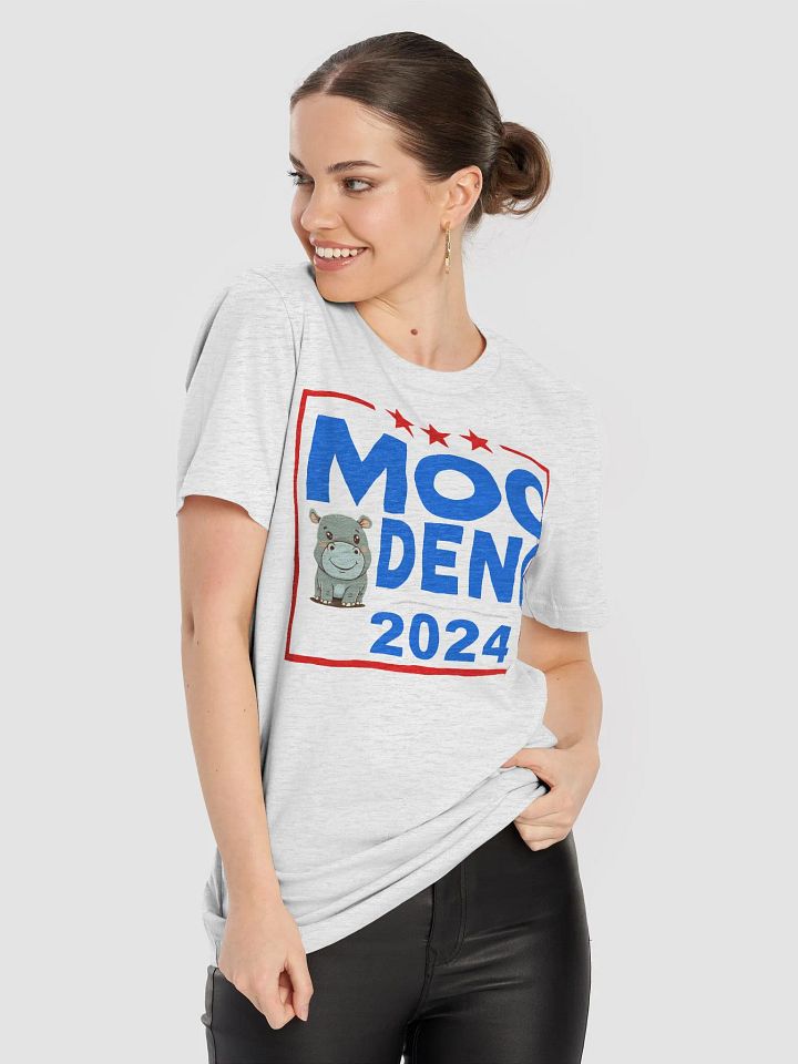 Moo Deng Funny Election 2024 Cute Hippo T-Shirt product image (2)