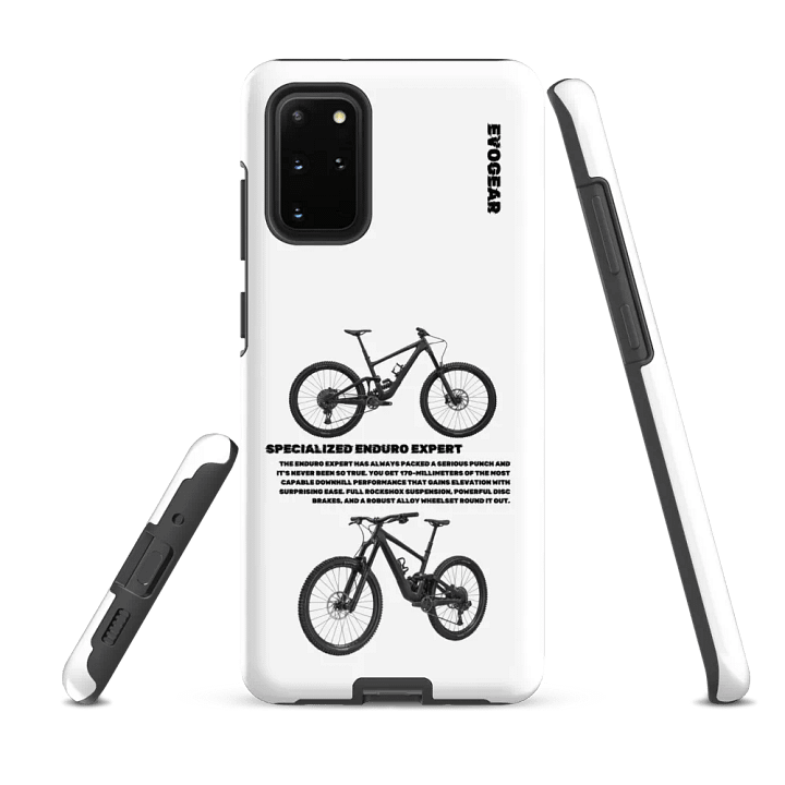 White Enduro Expert Samsung Case product image (1)