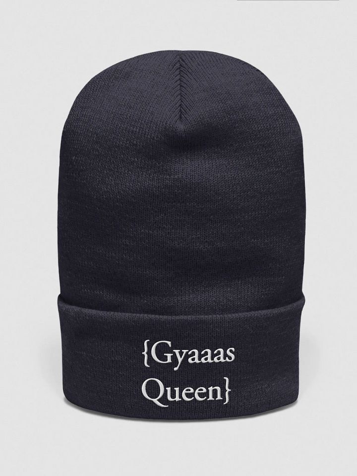 Gyaaas Queen Cuffed Beanie product image (2)