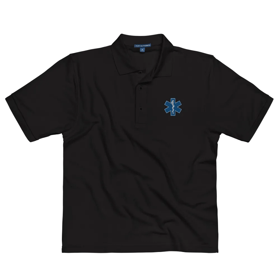 "Star Of Life" Embroidered Collared Shirt. product image (16)