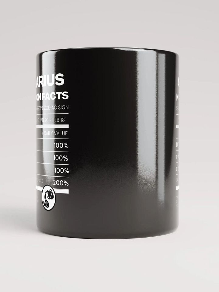 Aquarius Nutrition Facts Mug product image (2)