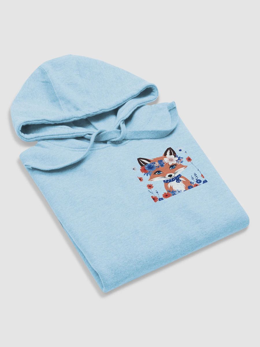 Flower Fox Hoodie - July 4th (Front & Back) product image (43)