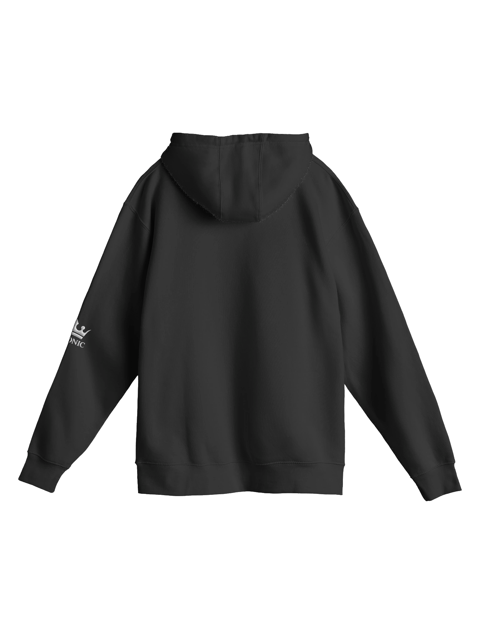 C² ICONIC Silver Metallic Logo Pullover Hoodie product image (3)