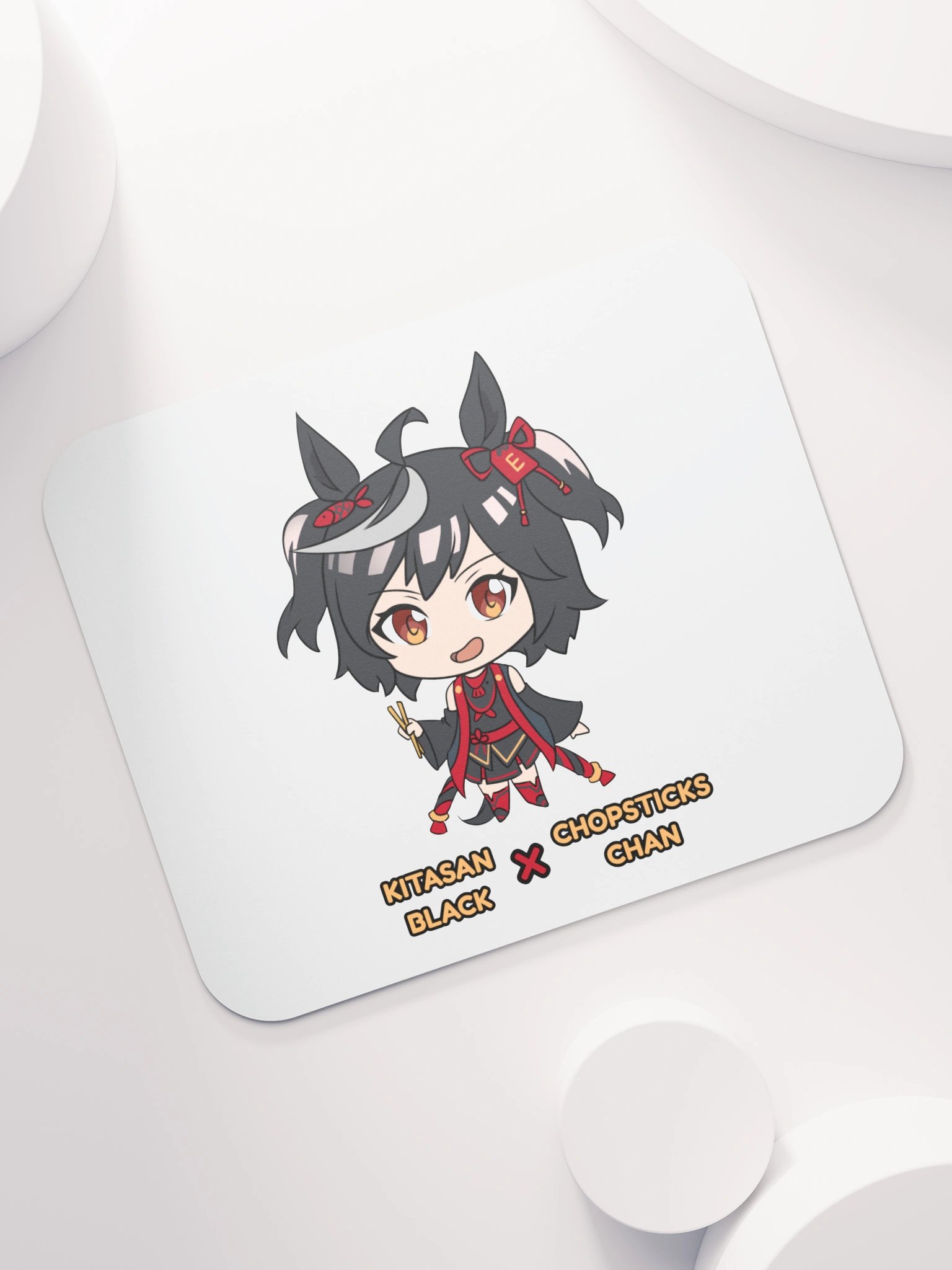 Kitasan Black x ChopsticksChan Mousepad product image (7)