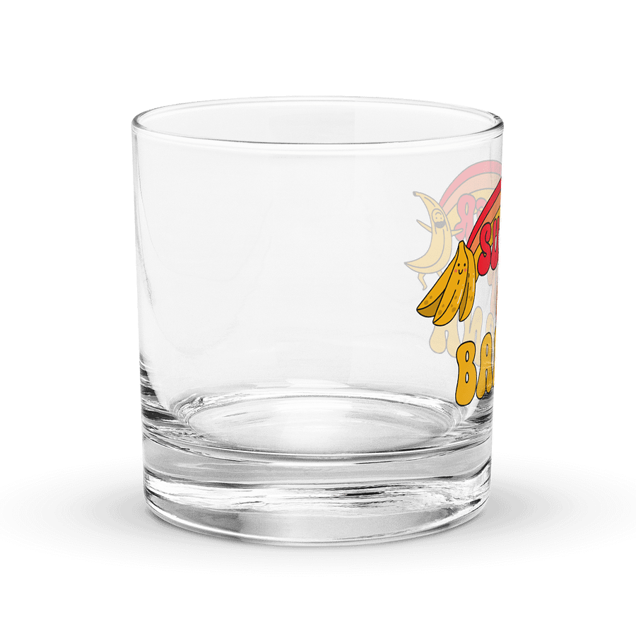 Summer of Banana rocks glass product image (3)