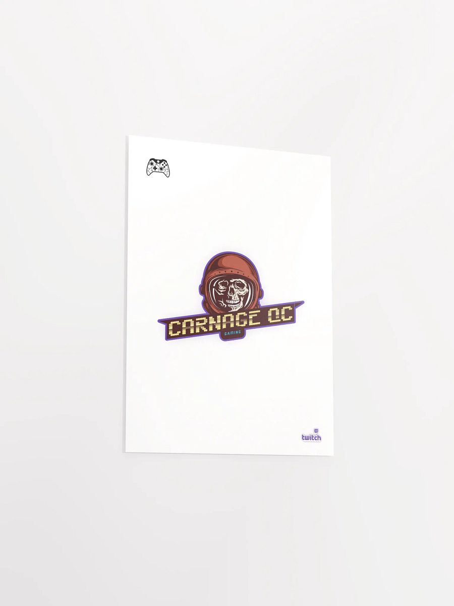Carnage Qc Gaming Poster product image (41)