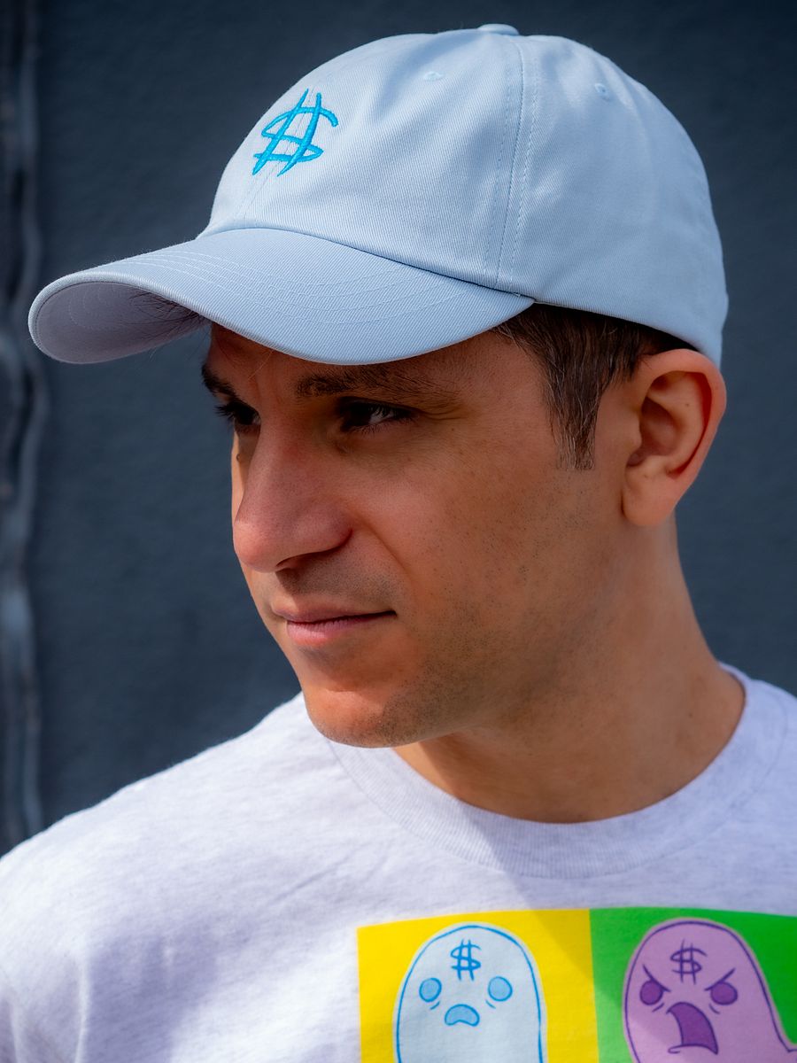 Blue Money Ghost Hat product image (1)