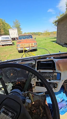 She ain't much, but she's ours! 😆 Had to clear off the trailer for the next video, and put Jerry's Blazer body on the Blazer ...