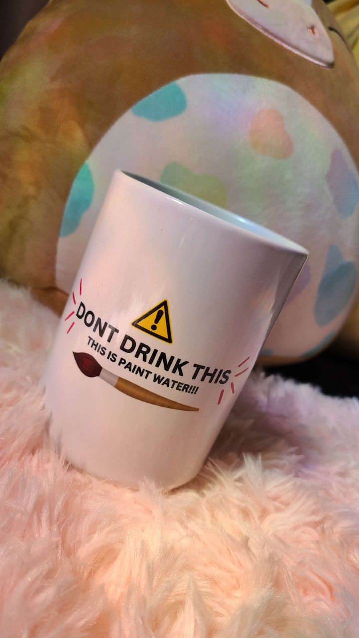 Do NOT drink Paint Water Cup product image (1)