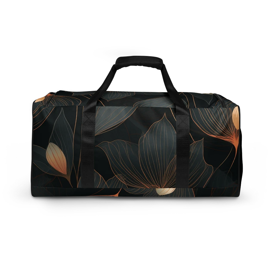 Golden Botanical Elegance Duffle Bag product image (1)