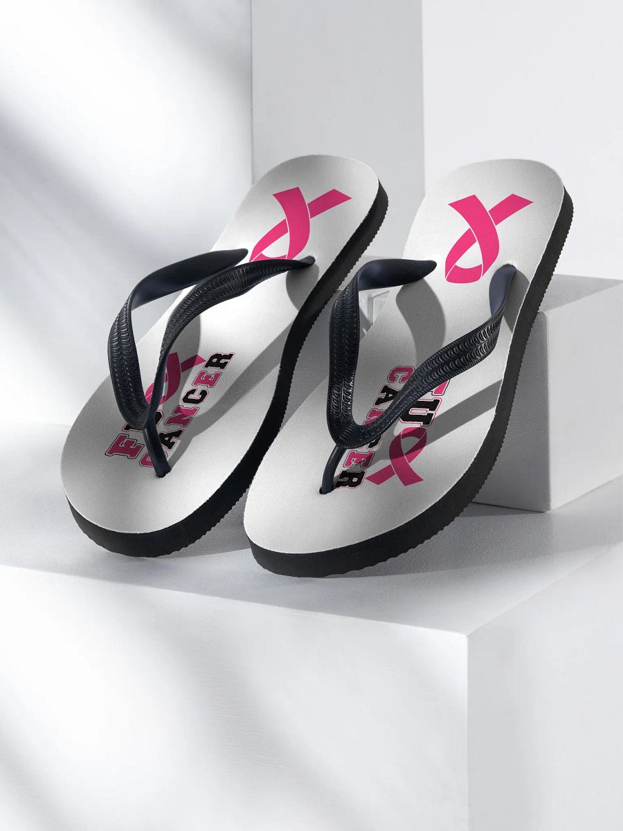 Billycptr F*ck Cancer Chanclas product image (1)