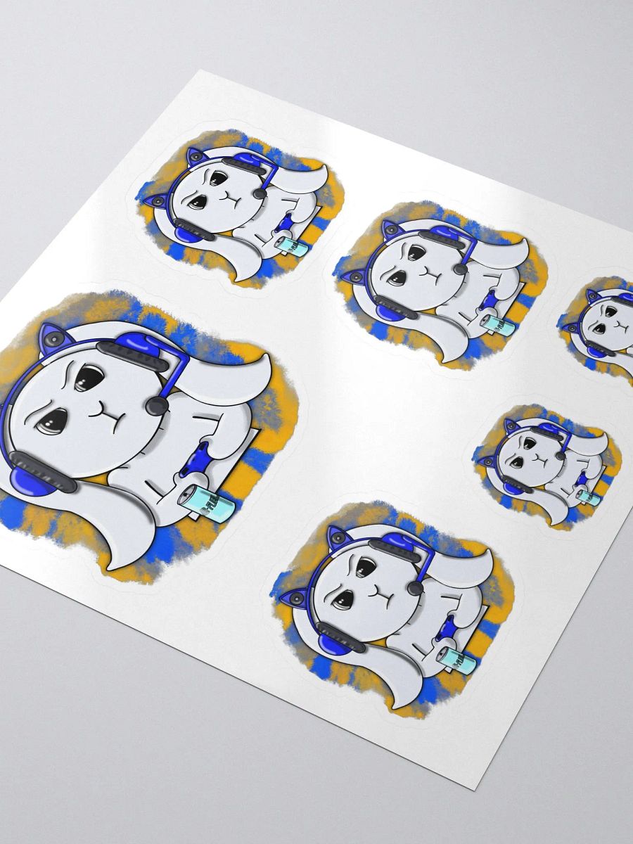 Gamer Bunny 6Stickers product image (3)