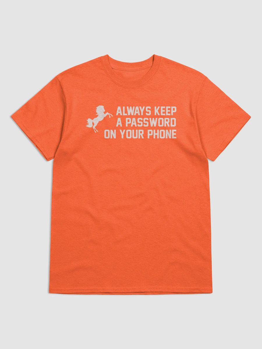 Horse Video Orange Tshirt product image (1)