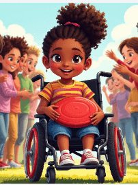 Willow’s Whirlwind Wheels: A Heartwarming Picture Book About Disability, Confidence & Friendship (Ages 3-7) product image (5)