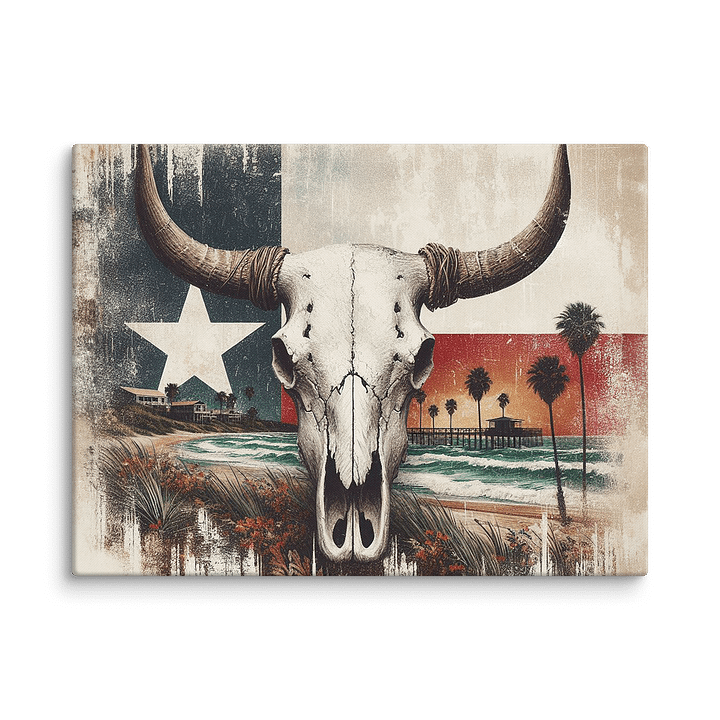 Bull Skull Texas Pride product image (2)