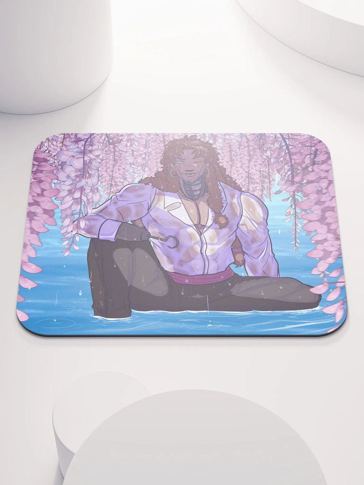 Fox and Wisteria Mousepad product image (2)