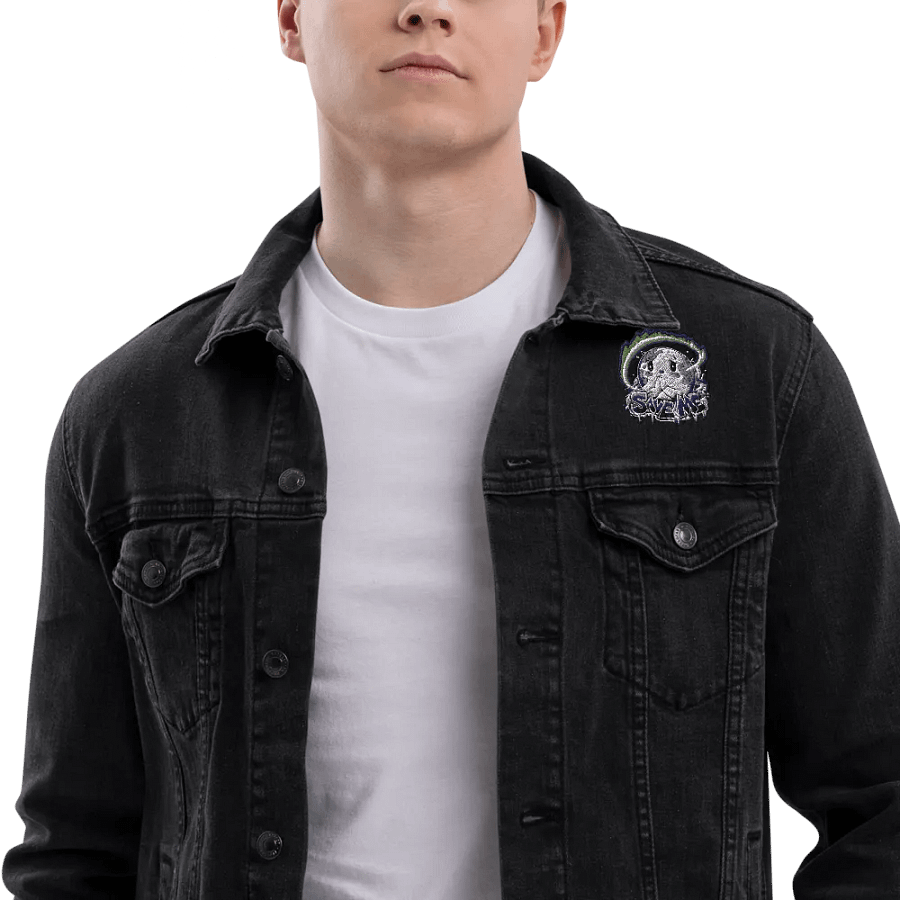Save Me: A Plea from Planet Earth Denim Jacket 🌍 product image (7)