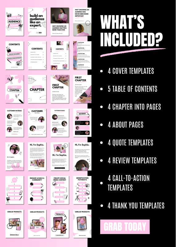 MRR/PLR Feminine eBook Templates product image (2)