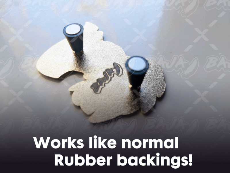 Magnetic Pin backs product image (2)