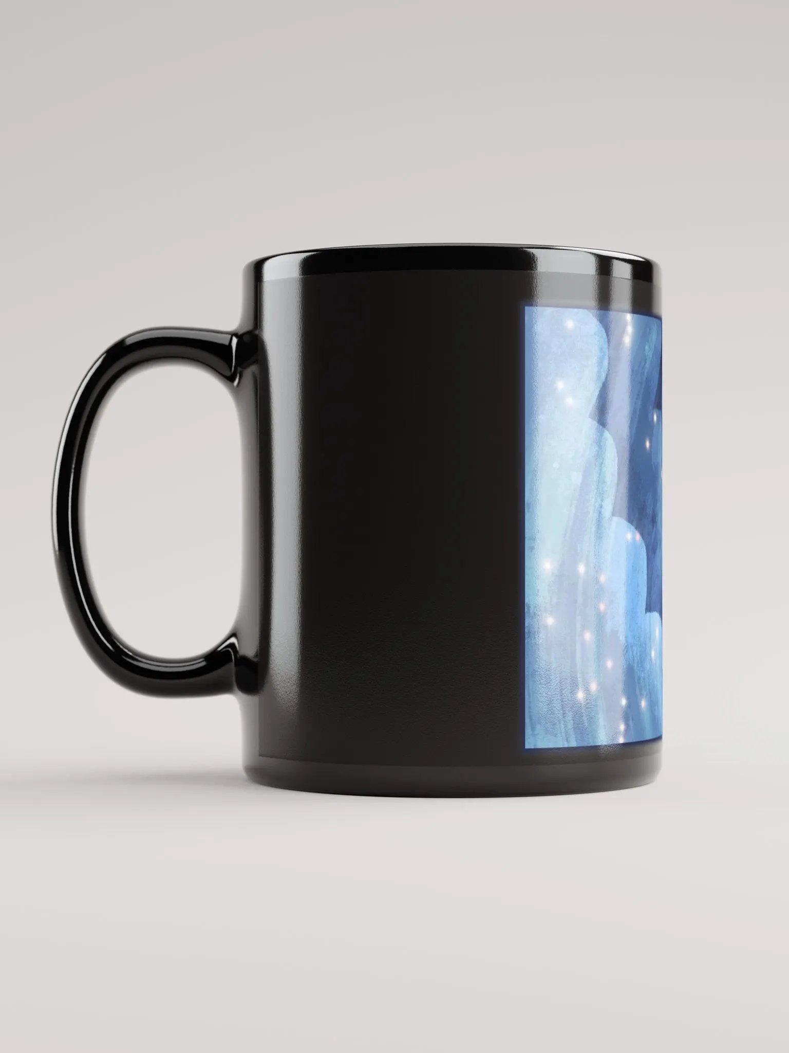 Black Mug - Moonlit Clouds product image (6)