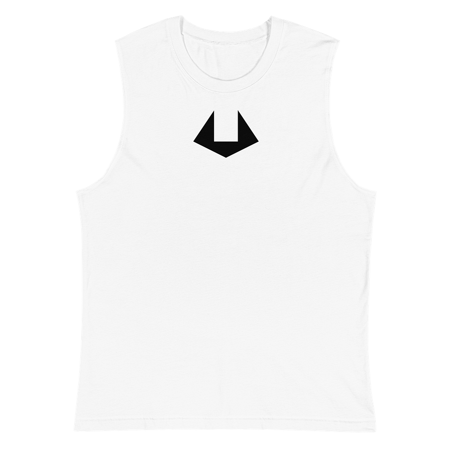 Urgers Biprong White Tank Top product image (1)