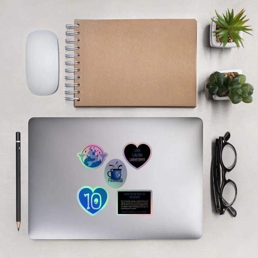 Self Love Holo Sticker Sheet product image (9)