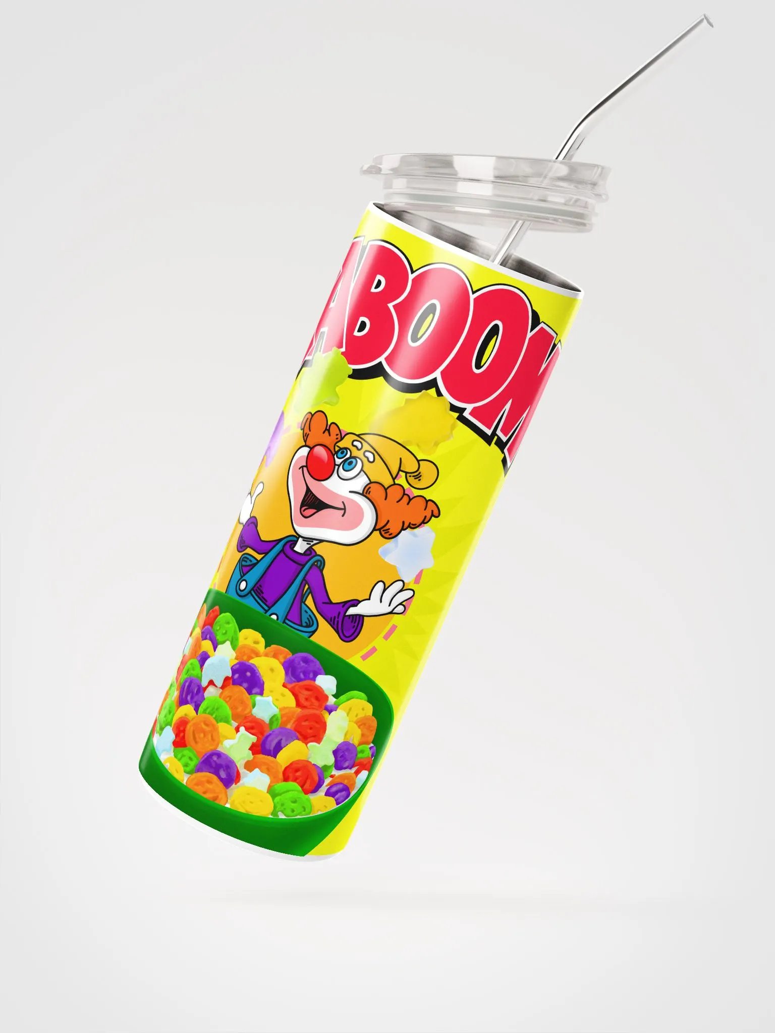 🥣 Saturday Morning Breakfast Kaboom! Steel Tumbler 🥣 product image (3)