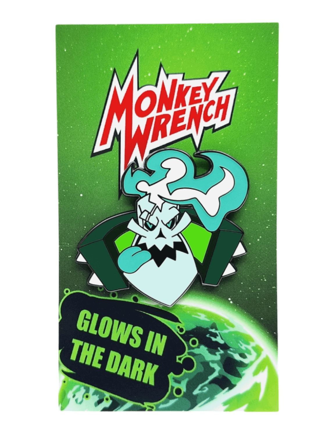 Jaw Bone Pin - Glow In The Dark product image (1)