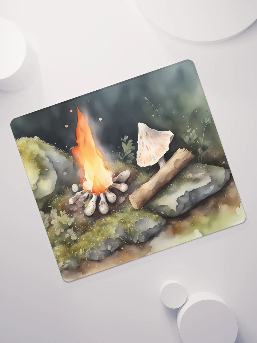 Cotton Swab Campfire, Gaming Mouse Pad, 2 Sizes product image (7)