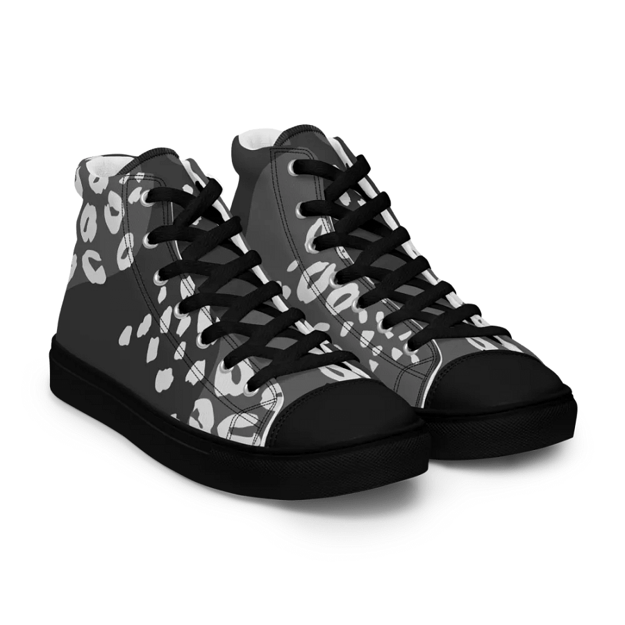 Leopard Grey Men's High Tops product image (17)