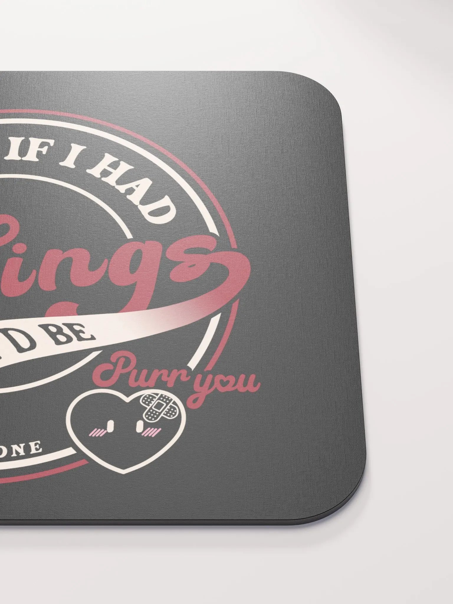 Paws Off My Heart - mouse pad product image (5)