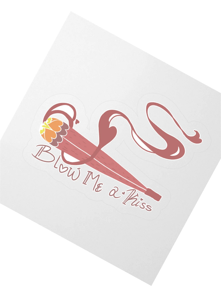 Kiss cut "blow me a kiss" Stickers product image (4)