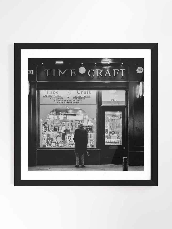 Framed Square Print - Street Picture Glasgow product image (1)