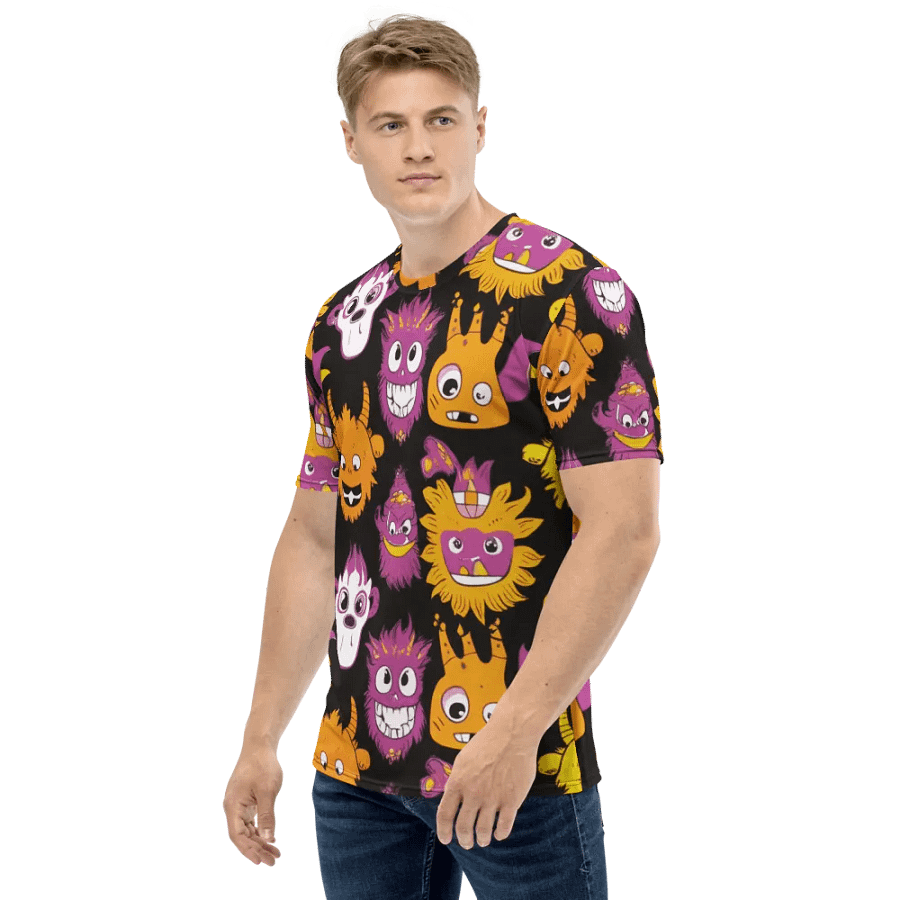 Spooky Monsters Spectacle T Shirt product image (4)