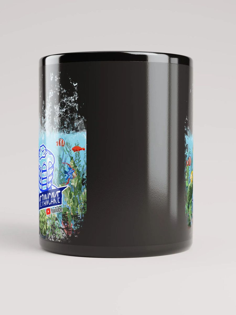 Pancake Aqua Mug in black product image (5)