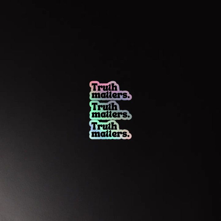 Truth Matters. Stickers product image (4)