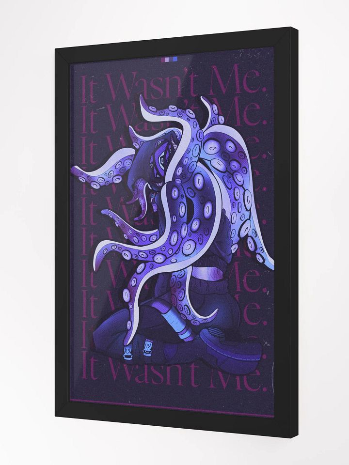 Hoodie Demon Framed Poster product image (2)